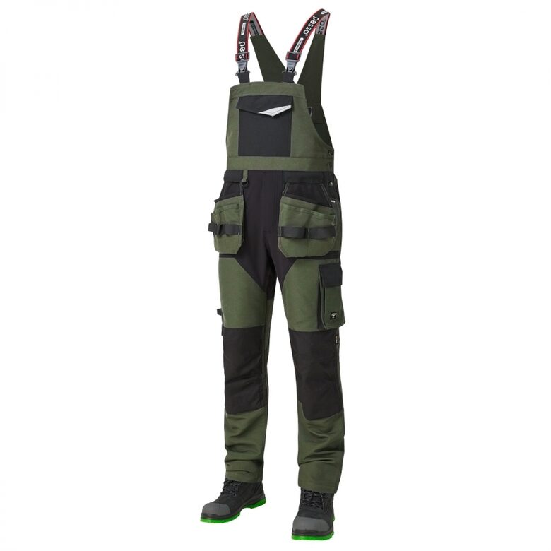 Darba puskombinezons Pesso Titan Flexpro, haki